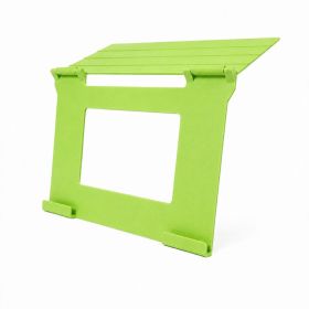 3D Printed Mahjong Guide Card Holder, Table Edge Hanging Rule Reference Stand With Rotatable Design (Option: Mahjong Guide Card Holder-3D Printed-Green)