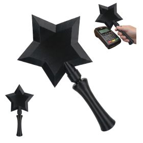 Star Wand Card Holder, 3D Printed Handheld Contactless Card Sleeve For Tap-to-Pay Cards, Lightweight Novelty Accessory (Option: PLA-Star Wand Contactless Card Hol-Black)