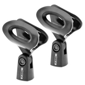 5 Core Microphone Clip Holder 2 Pieces with Screw Adapters 5/8 to 3/8 Inch (Option: MC 03)